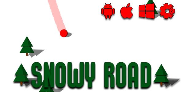 Snowy Road - HTML5 Game (CAPX)